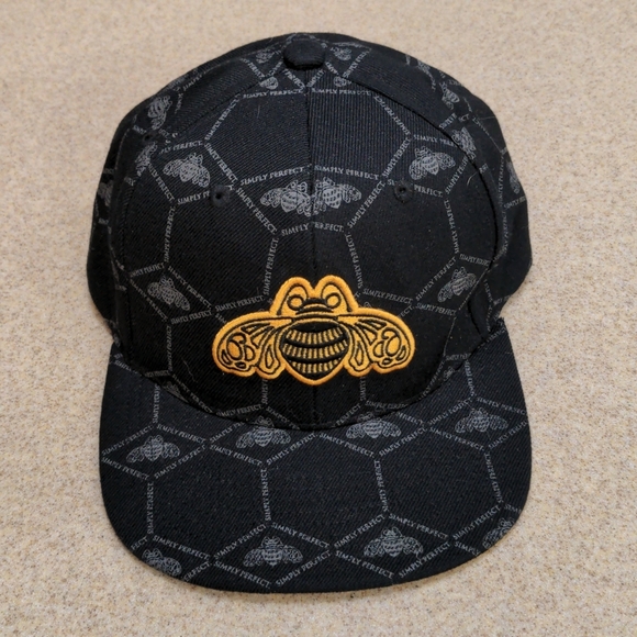 NWOT Mitchell & Ness Patron Bee Adjustable Snapback Cap Hat - Picture 2 of 6